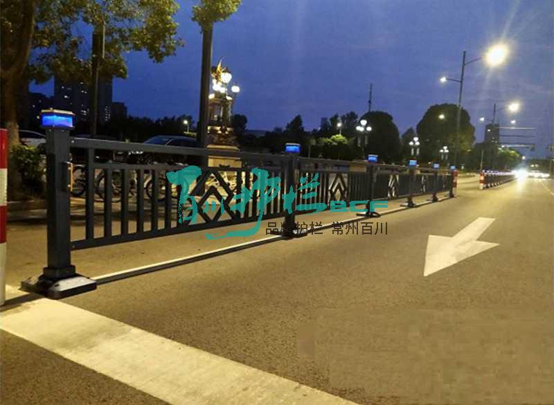 浙江嘉興夜景城市文化護(hù)欄工程